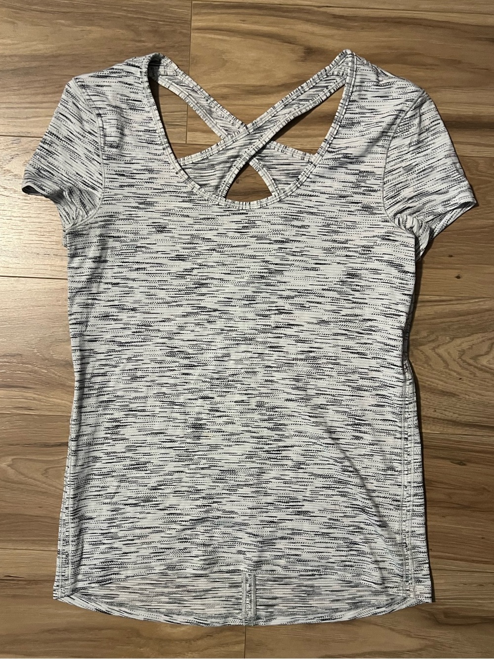Lululemon Women’s Crisscross Back Swify Short Sleeve Top - Space Grey